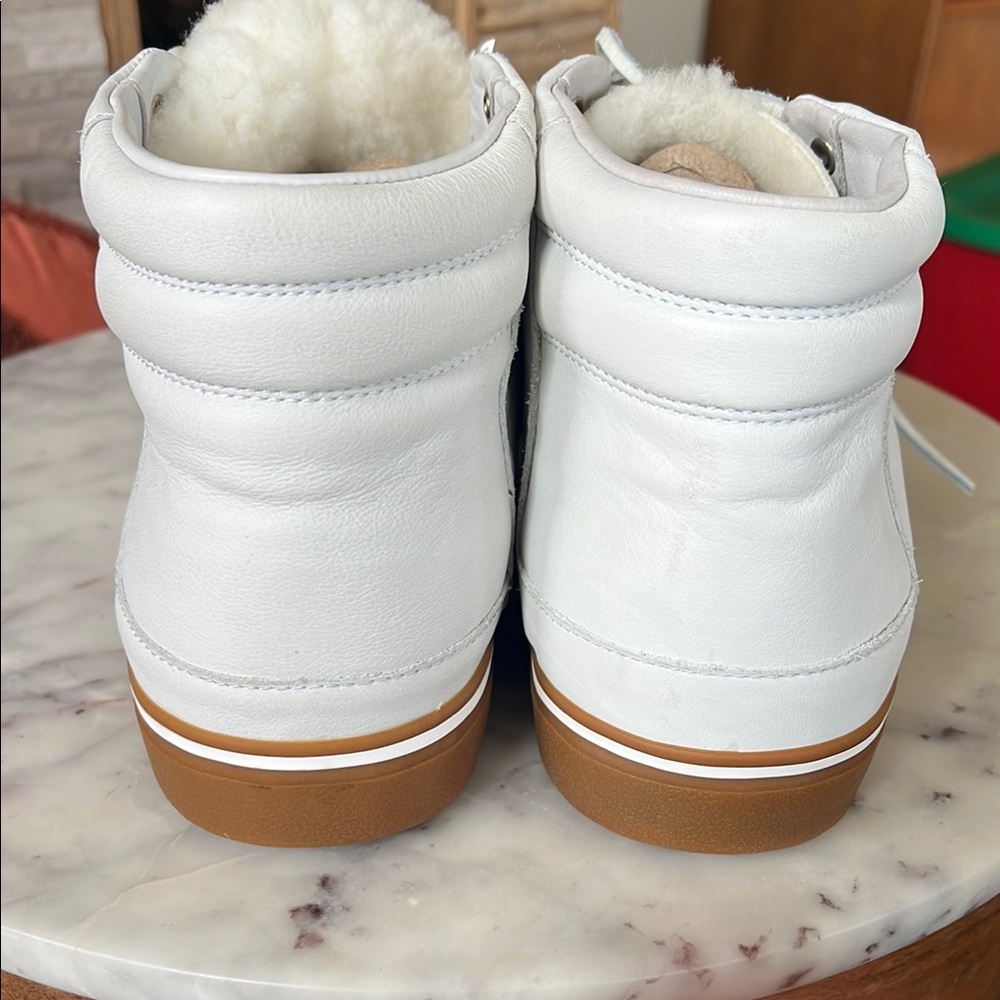 UGG High-Top Sneakers with Brown Soles - Picture 10 of 10